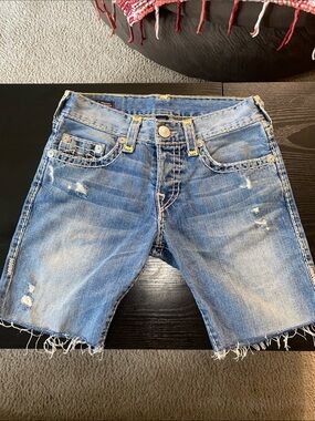 True religion Jean shorts súper T